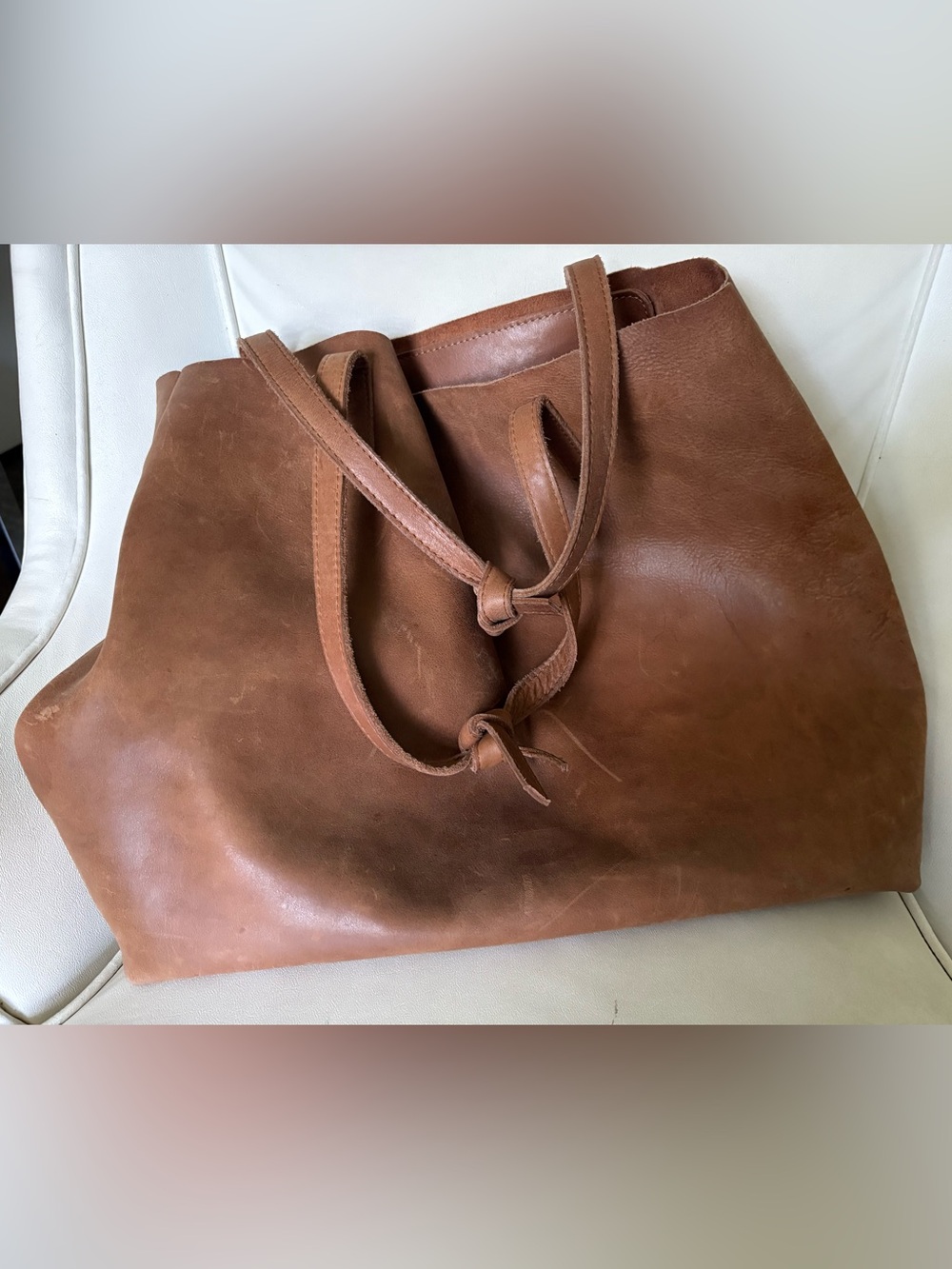 Molly’s Leather Tote Bag